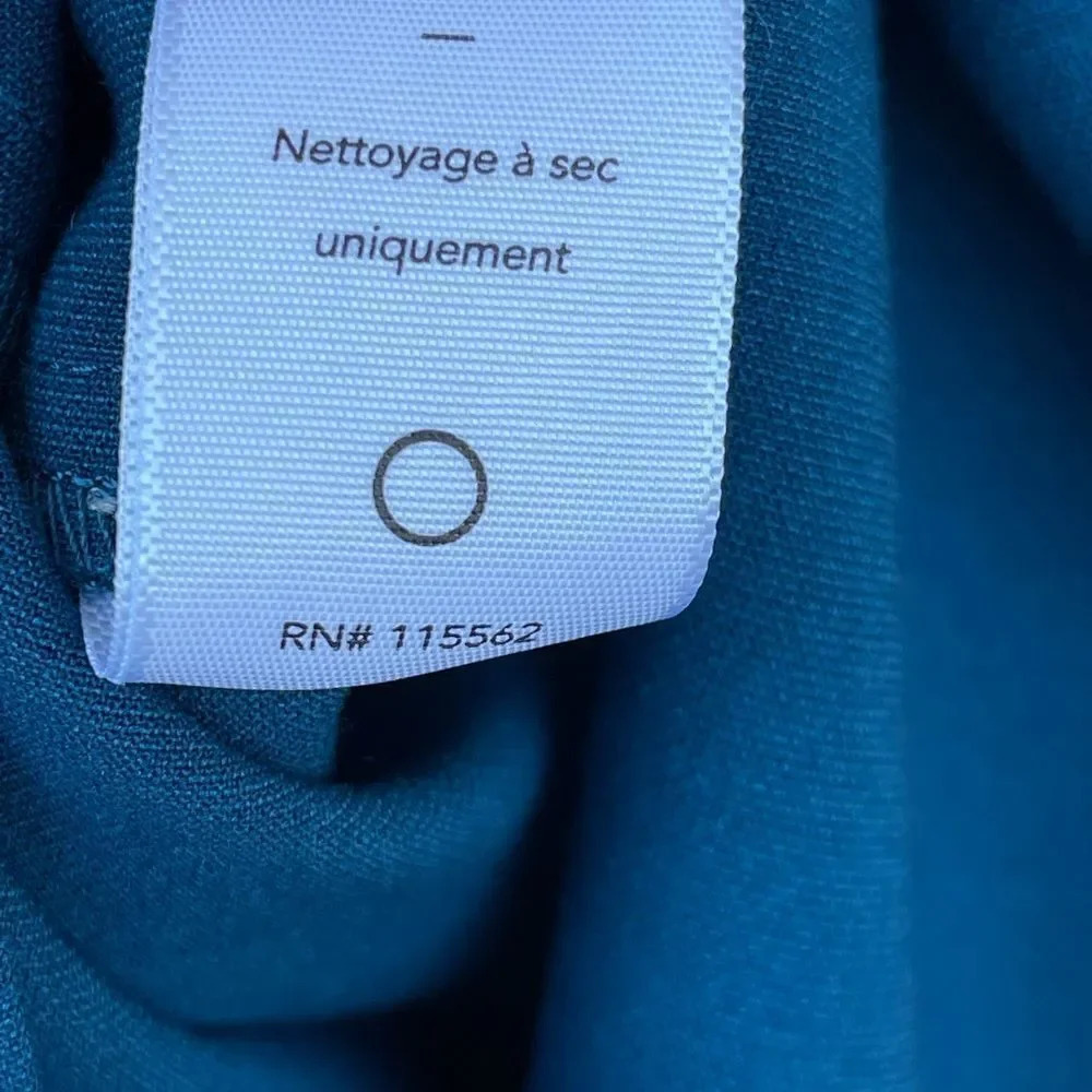 Likely Manhattan short sleeve cerulean teal dress - Picture 6 of 7